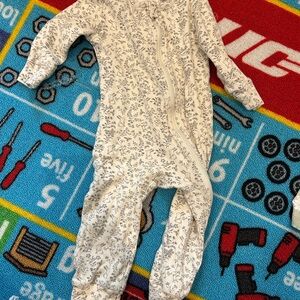 Jamie Kay Cream Floral Bunny Romper